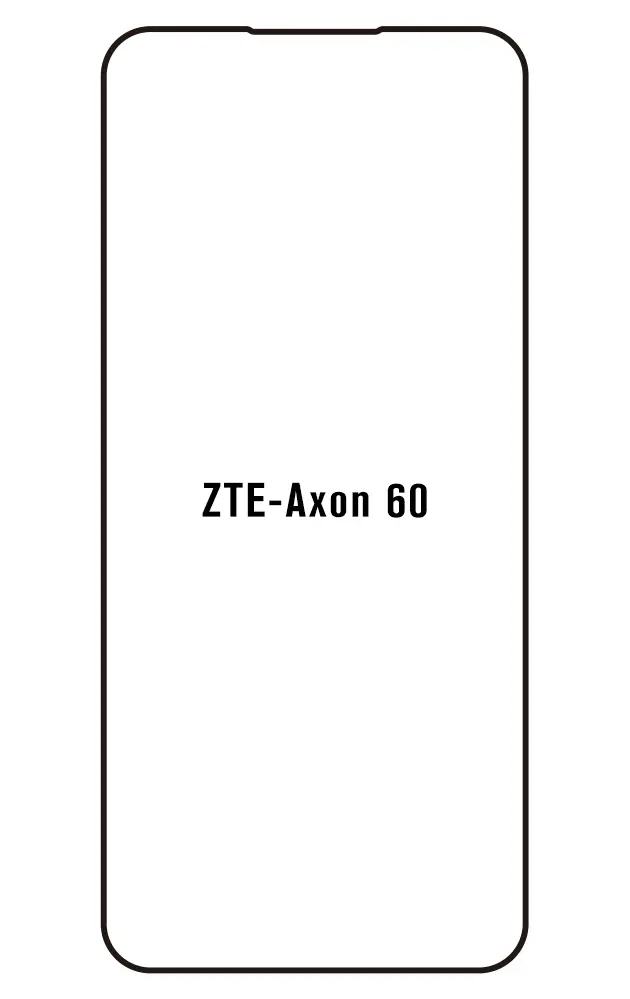ZTE Axon 60 Přední Hydrogel ochranná fólie