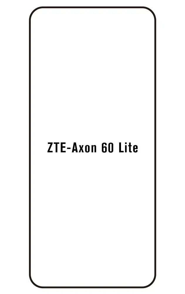 ZTE Axon 60 Lite Přední Hydrogel ochranná fólie