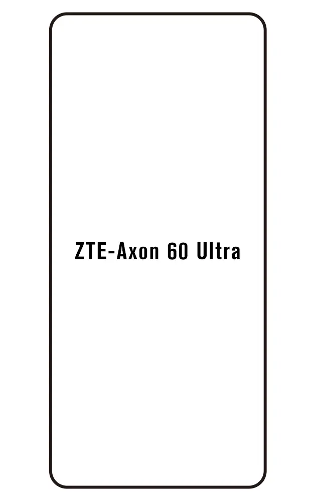 ZTE Axon 60 Ultra 5G Přední Hydrogel ochranná fólie