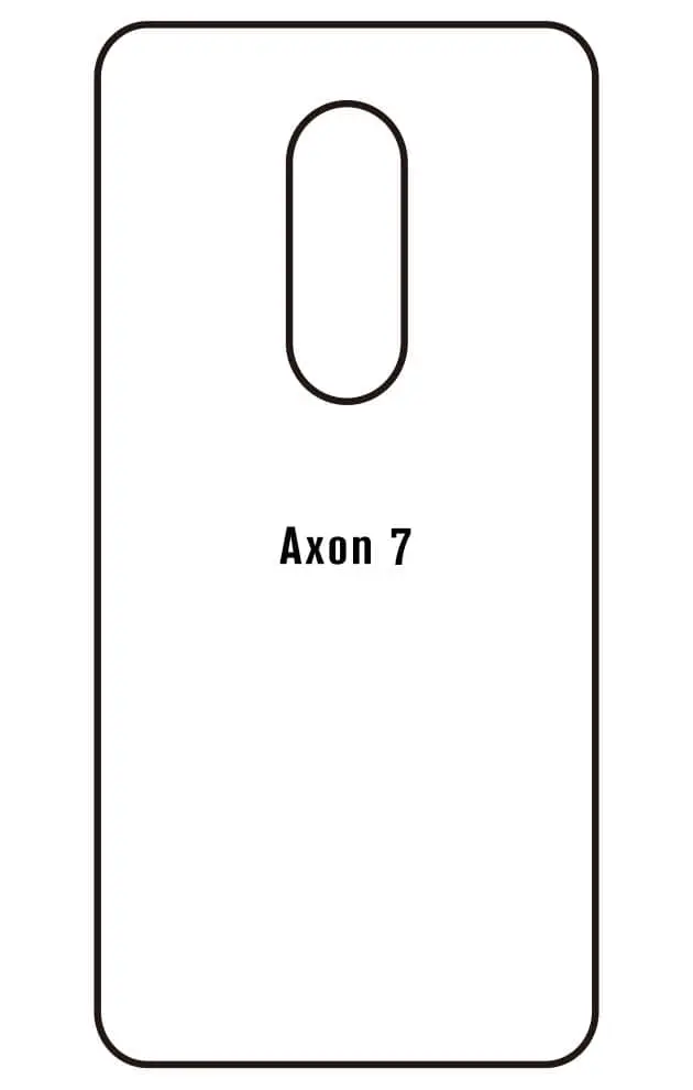 ZTE Axon 7 A2017G Zadní Hydrogel ochranná fólie