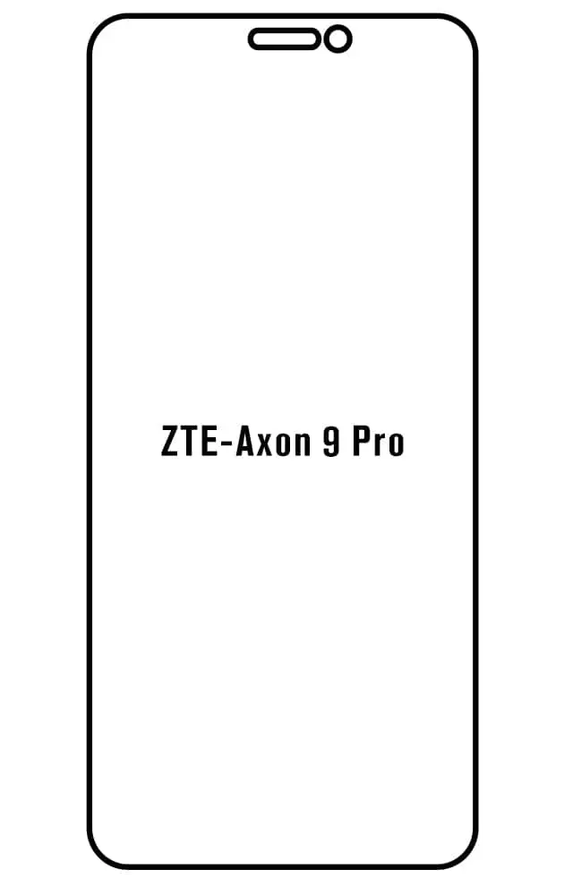 ZTE Axon 9 Pro Přední Hydrogel ochranná fólie