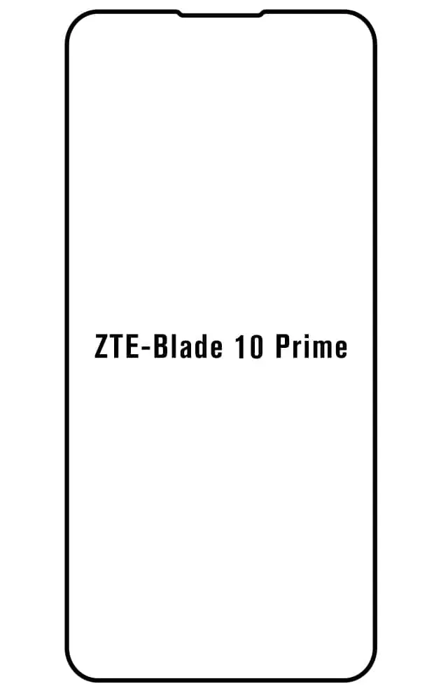 ZTE Blade 10 Prime Přední Hydrogel ochranná fólie