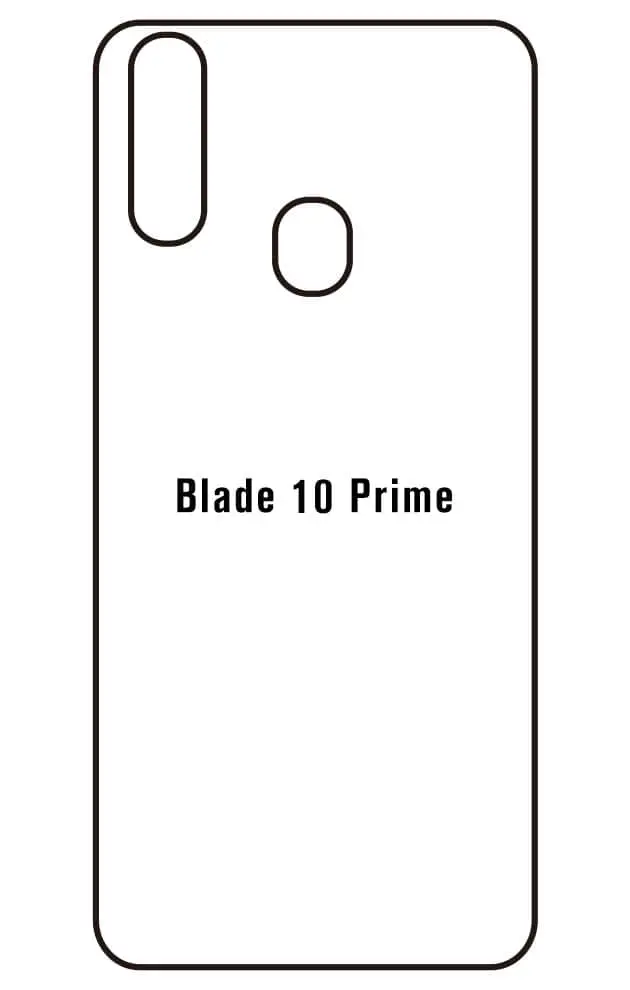 ZTE Blade 10 Prime Zadní Hydrogel ochranná fólie