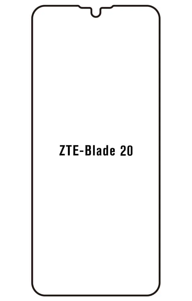 ZTE Blade 20 5G Přední Hydrogel ochranná fólie