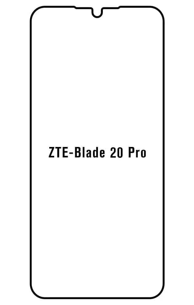 ZTE Blade 20 Pro 5G Přední Hydrogel ochranná fólie