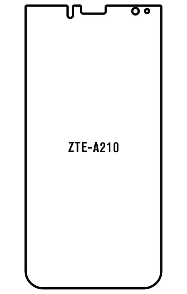 ZTE Blade A210 Přední Hydrogel ochranná fólie