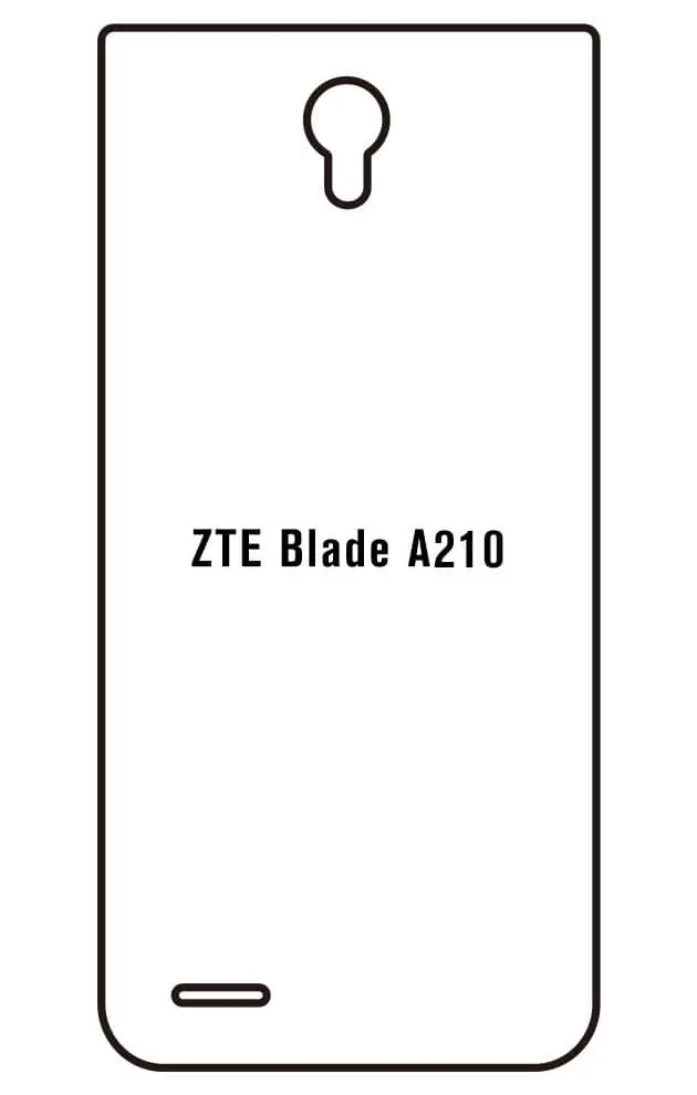 ZTE Blade A210 Zadní Hydrogel ochranná fólie