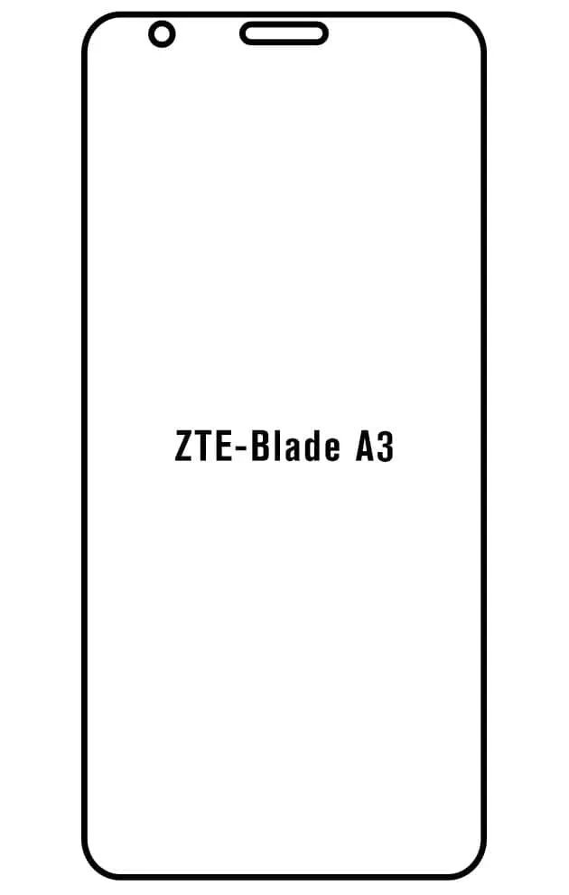 ZTE Blade A3 2020 Přední Hydrogel ochranná fólie