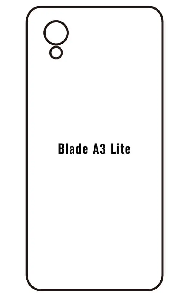 ZTE Blade A3 Lite Zadní Hydrogel ochranná fólie