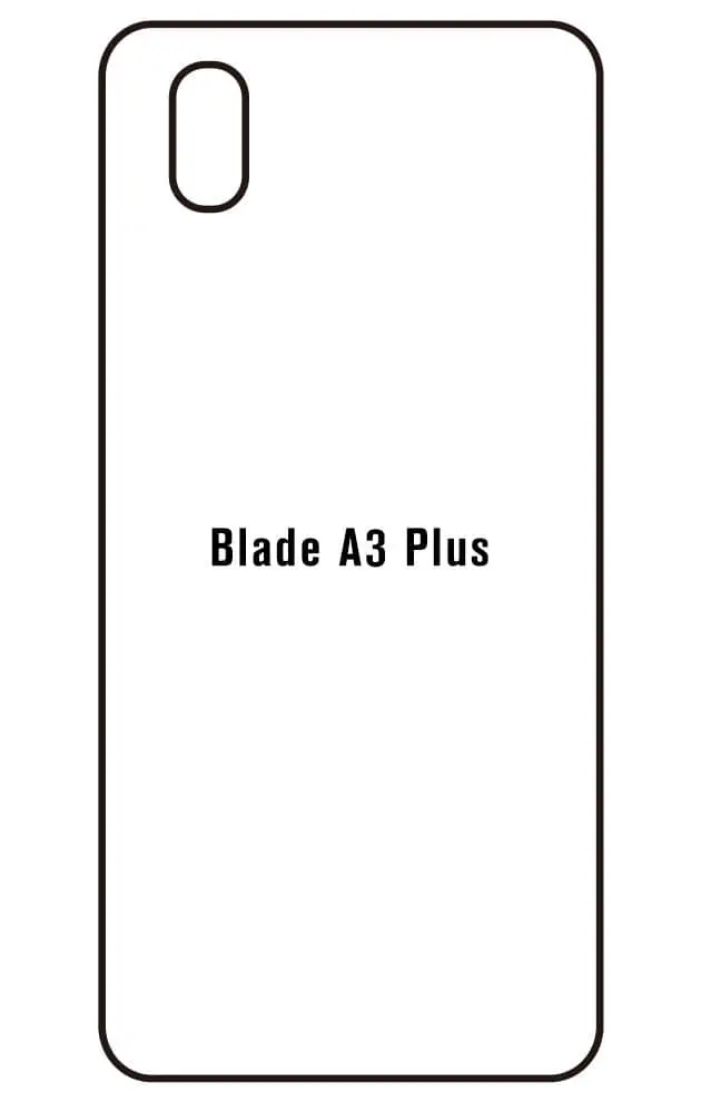 ZTE Blade A3 Plus Zadní Hydrogel ochranná fólie
