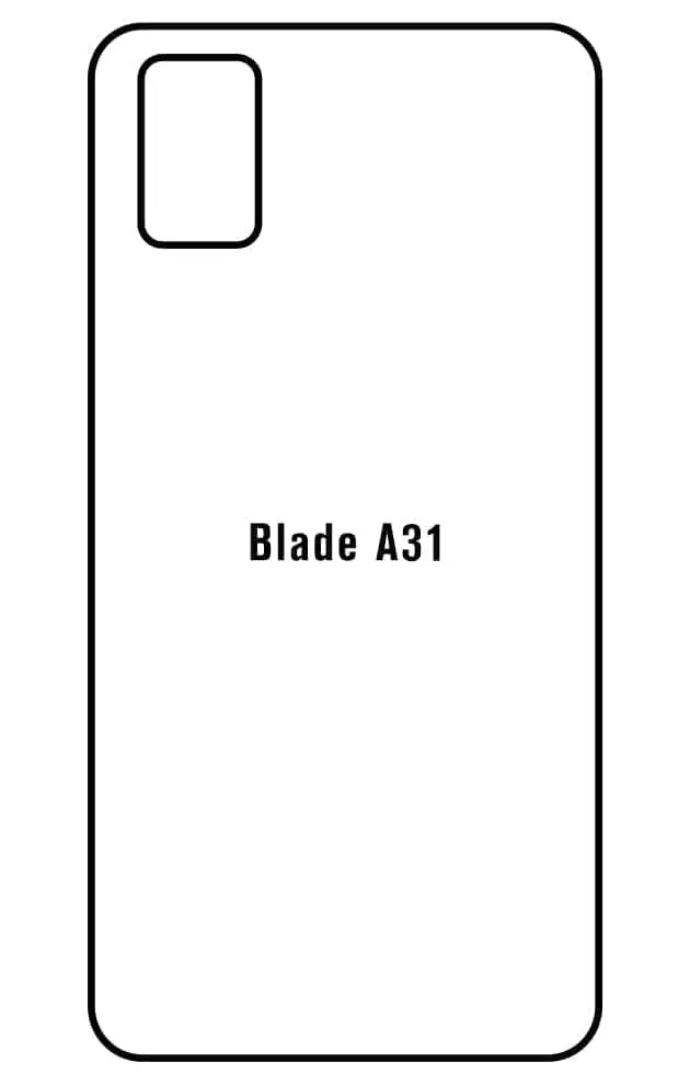 ZTE Blade A31 Zadní Hydrogel ochranná fólie