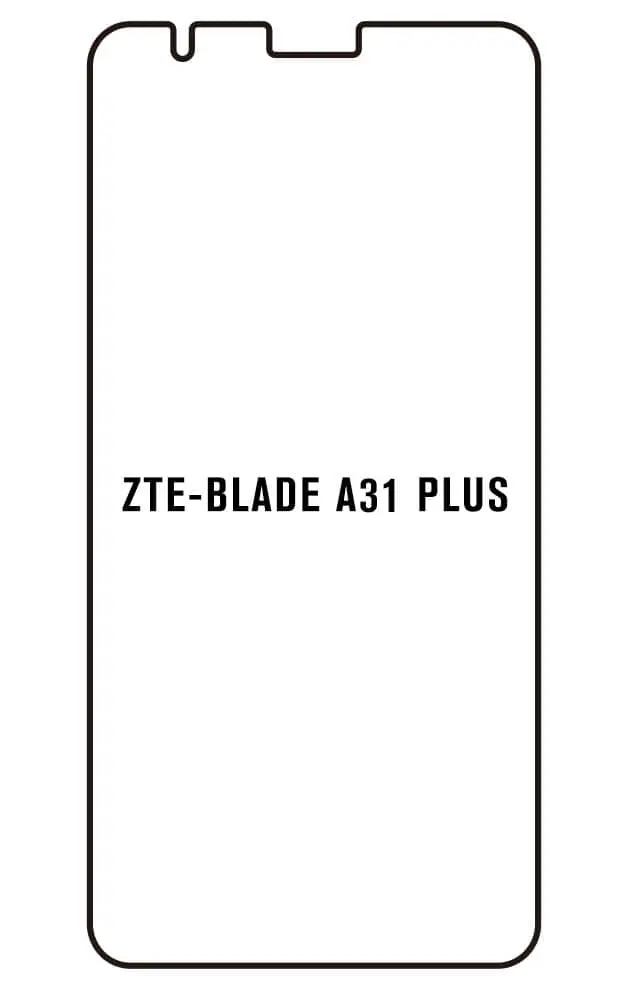 ZTE Blade A31 Plus Přední Hydrogel ochranná fólie