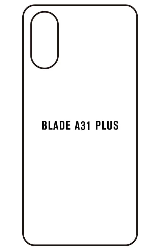 ZTE Blade A31 Plus Zadní Hydrogel ochranná fólie