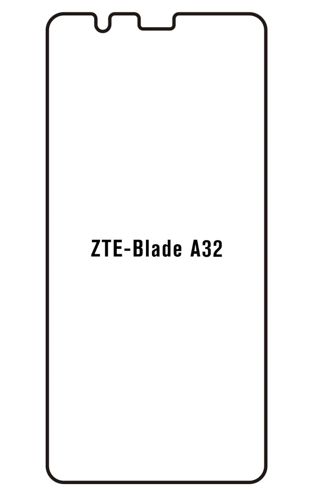 ZTE Blade A32 Přední Hydrogel ochranná fólie