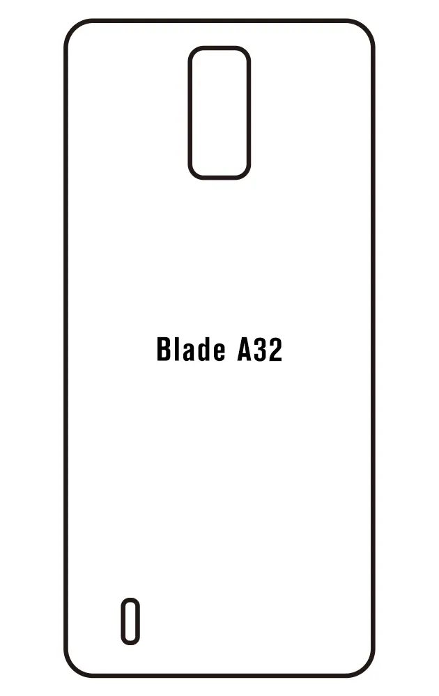 ZTE Blade A32 Zadní Hydrogel ochranná fólie