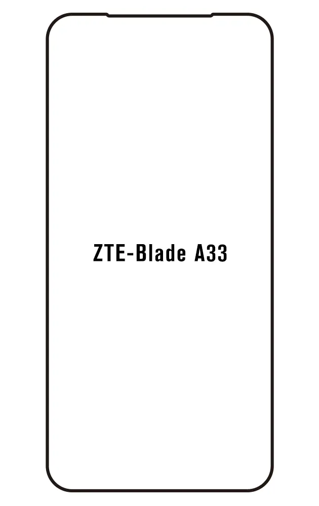 ZTE Blade A33 Přední Hydrogel ochranná fólie