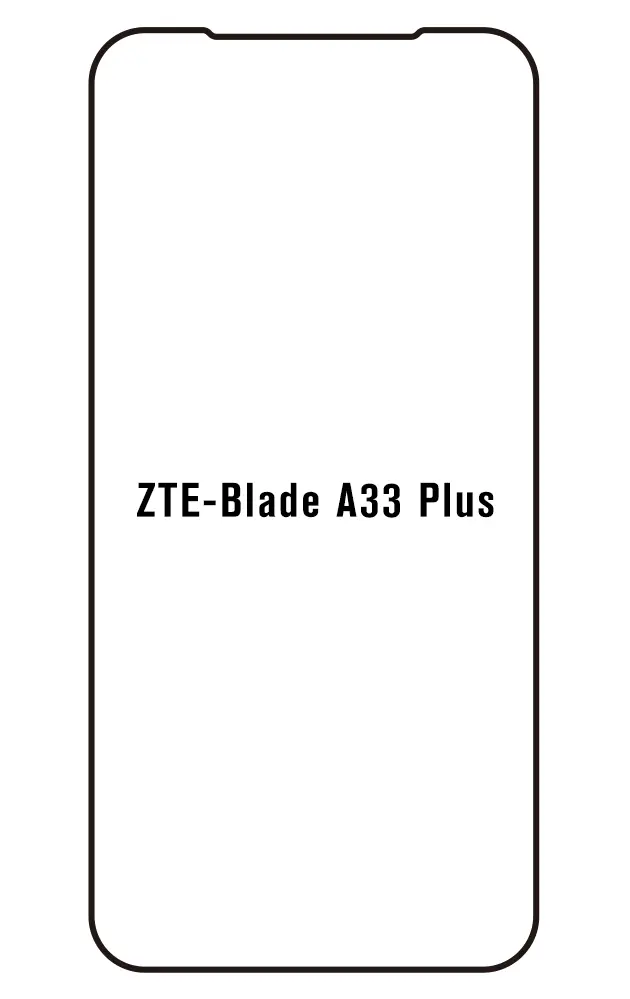 ZTE Blade A33 Plus Přední Hydrogel ochranná fólie