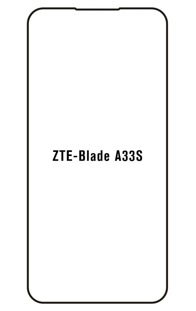 ZTE Blade A33s Přední Hydrogel ochranná fólie