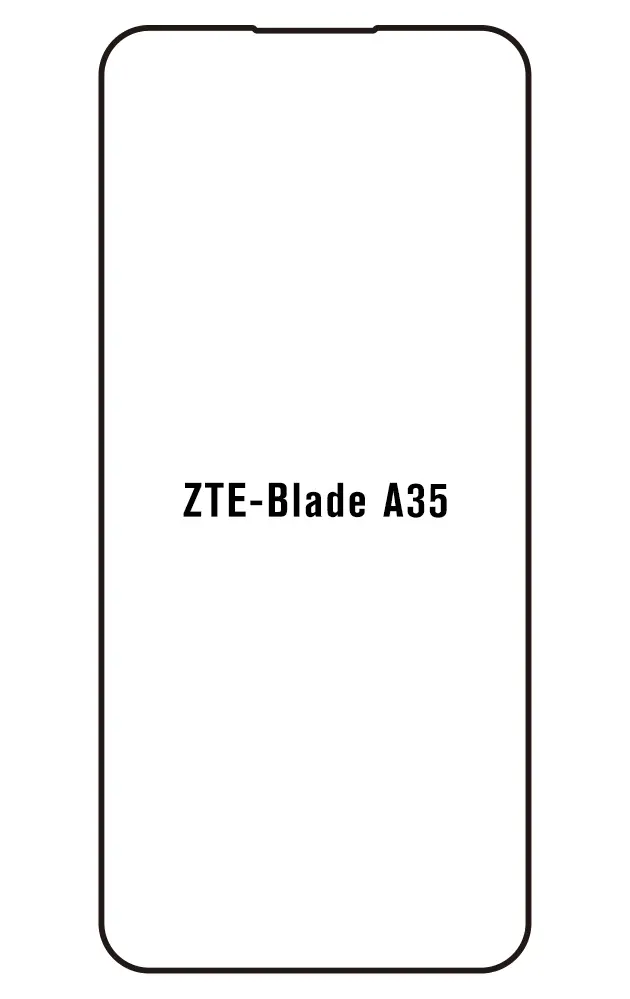 ZTE Blade A35 Přední Hydrogel ochranná fólie