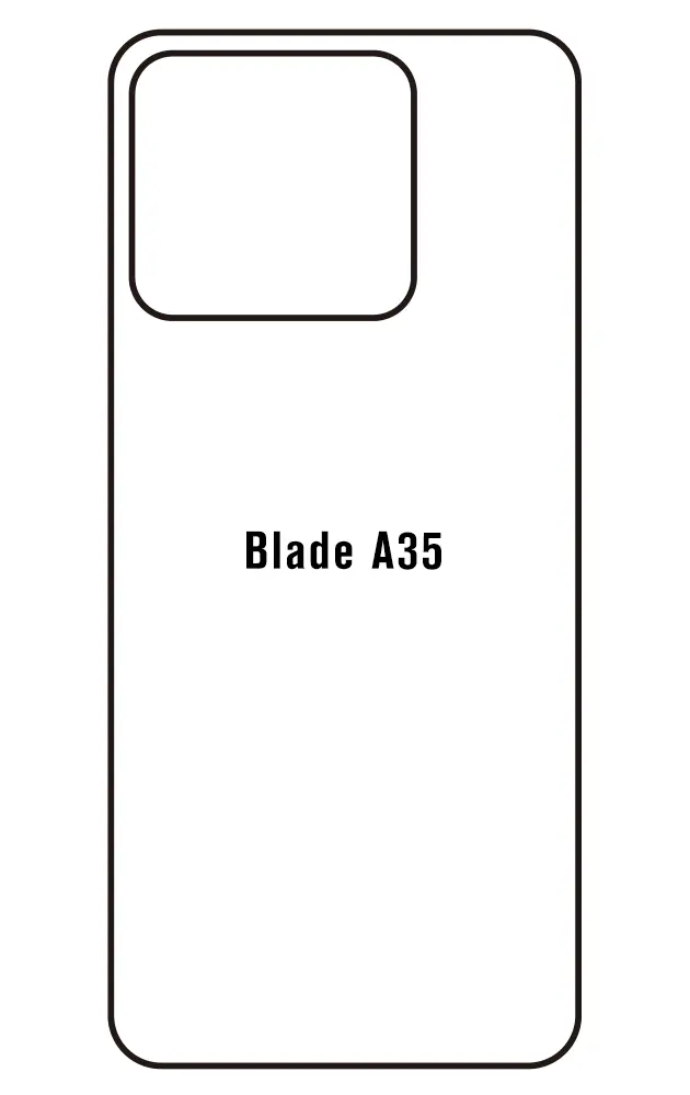 ZTE Blade A35 Zadní Hydrogel ochranná fólie