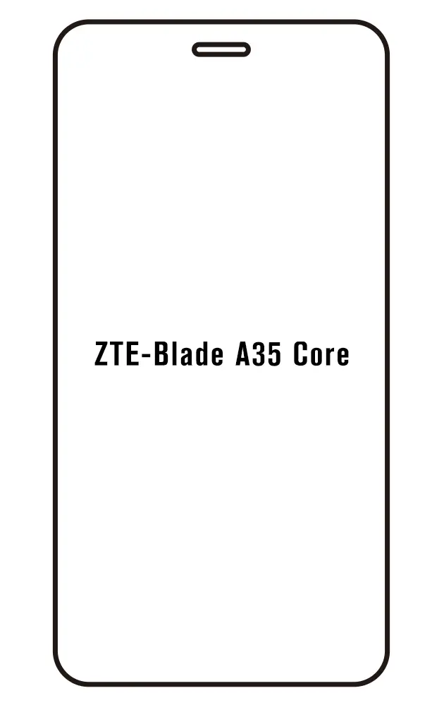ZTE Blade A35 Core Přední Hydrogel ochranná fólie