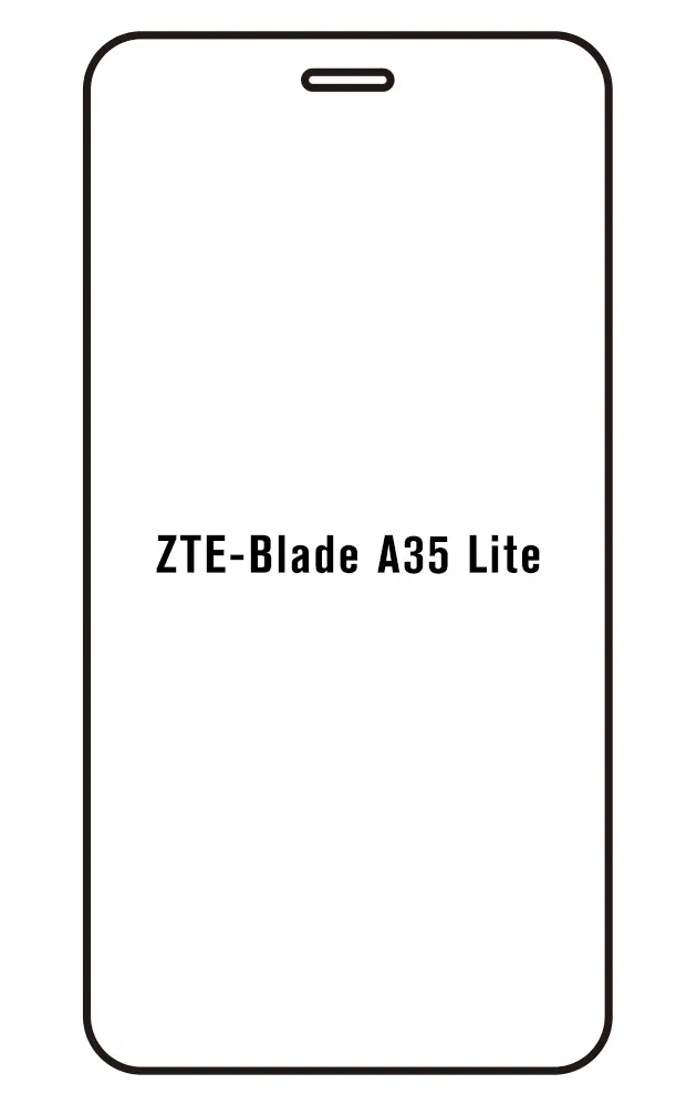 ZTE Blade A35 Lite Přední Hydrogel ochranná fólie