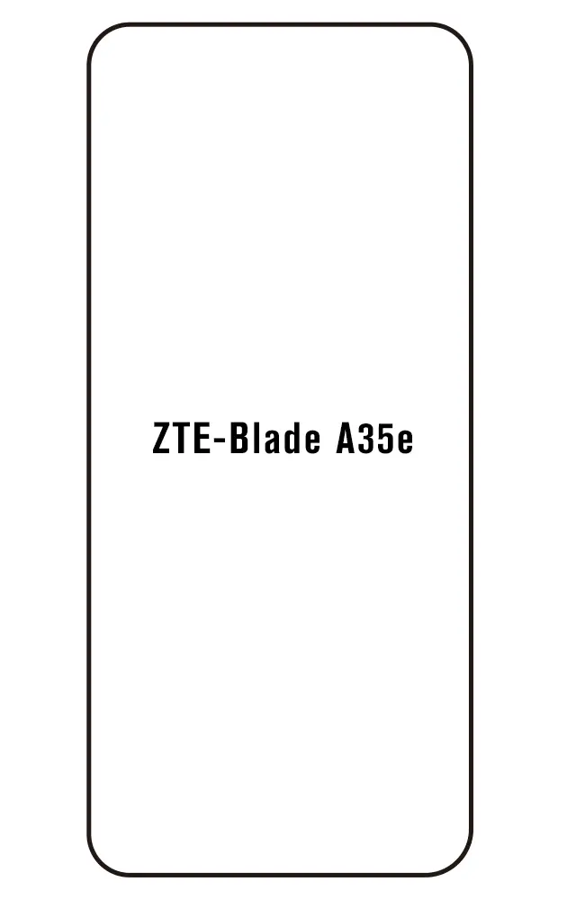 ZTE Blade A35e Přední Hydrogel ochranná fólie
