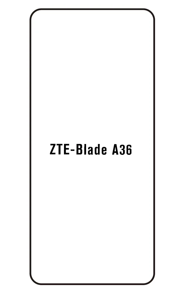 ZTE Blade A36 Přední Hydrogel ochranná fólie