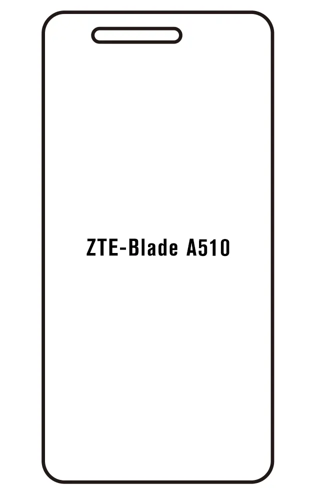 ZTE Blade A510 Přední Hydrogel ochranná fólie