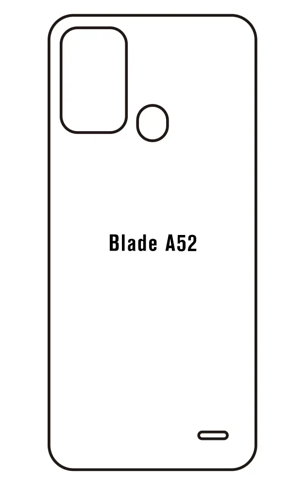 ZTE Blade A52 Zadní Hydrogel ochranná fólie