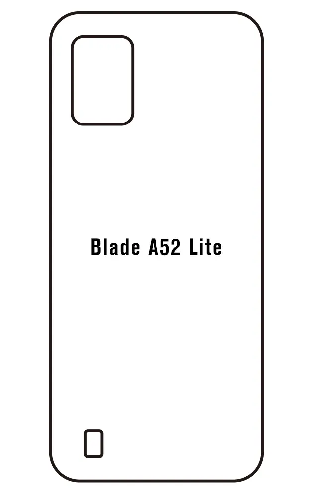 ZTE Blade A52 Lite Zadní Hydrogel ochranná fólie