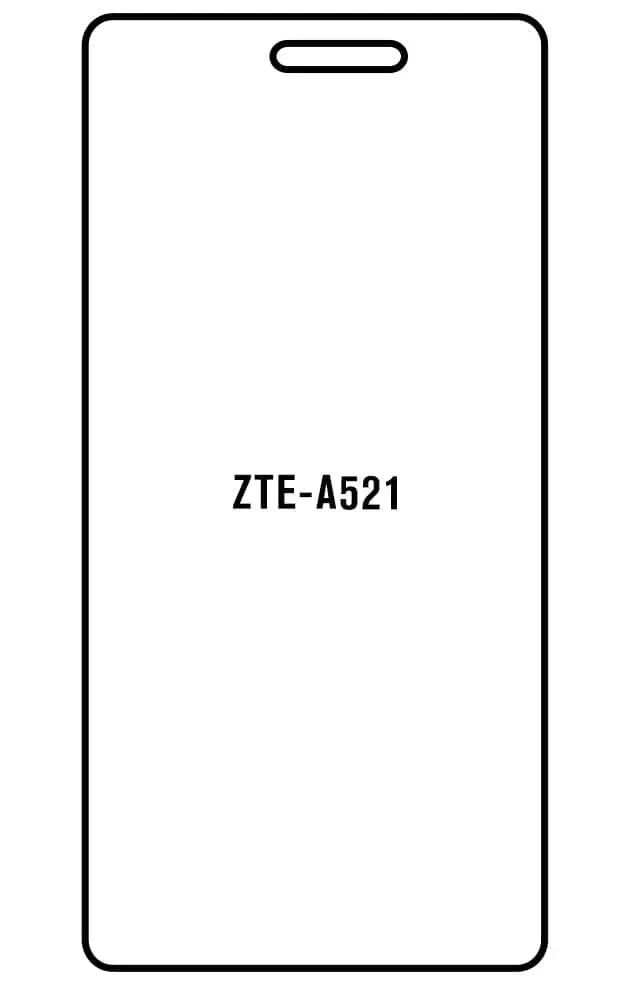 ZTE Blade A521 Přední Hydrogel ochranná fólie