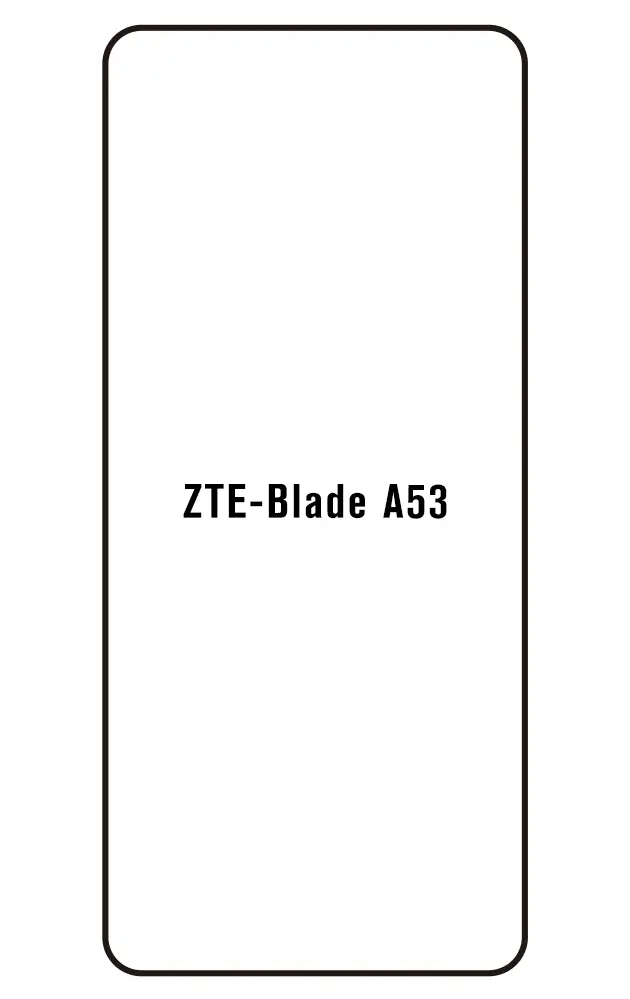 ZTE Blade A53 Přední Hydrogel ochranná fólie