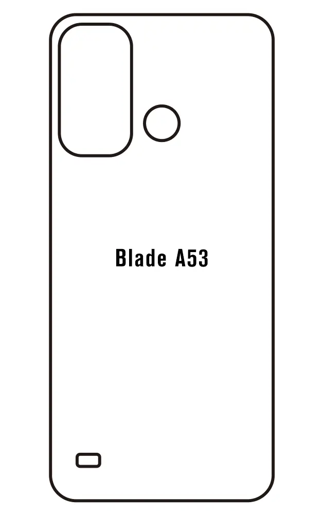 ZTE Blade A53 Zadní Hydrogel ochranná fólie