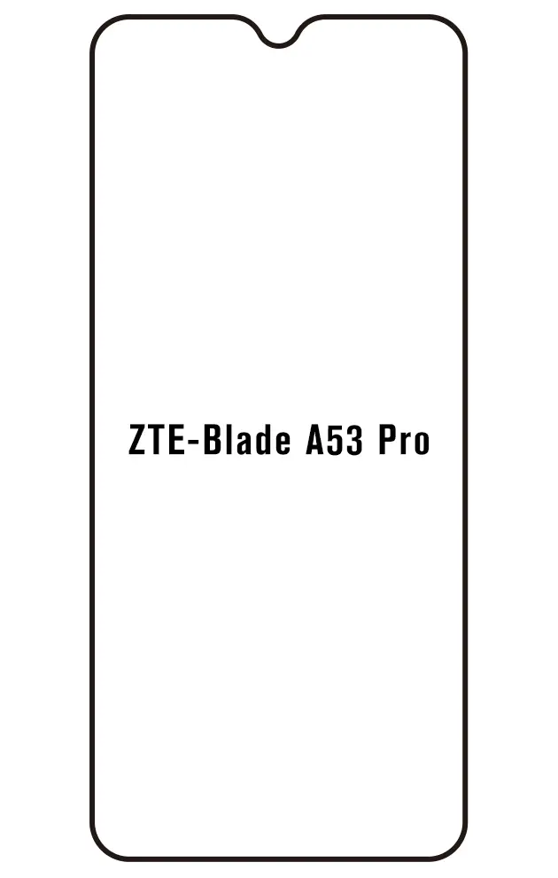 ZTE Blade A53 Pro Přední Hydrogel ochranná fólie