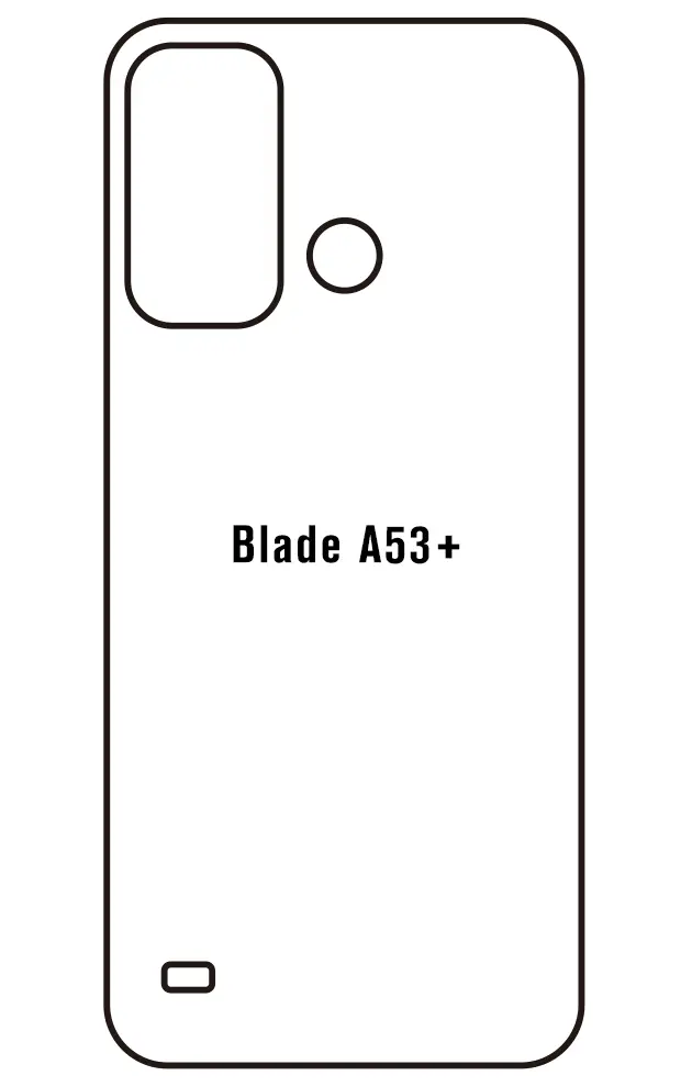 ZTE Blade A53+ Zadní Hydrogel ochranná fólie