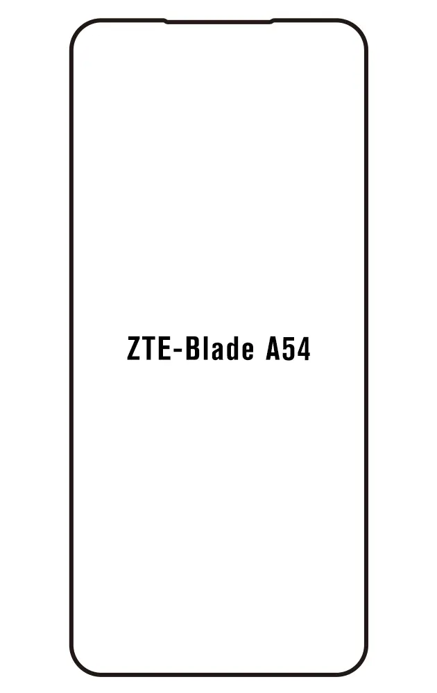 ZTE Blade A54 Přední Hydrogel ochranná fólie