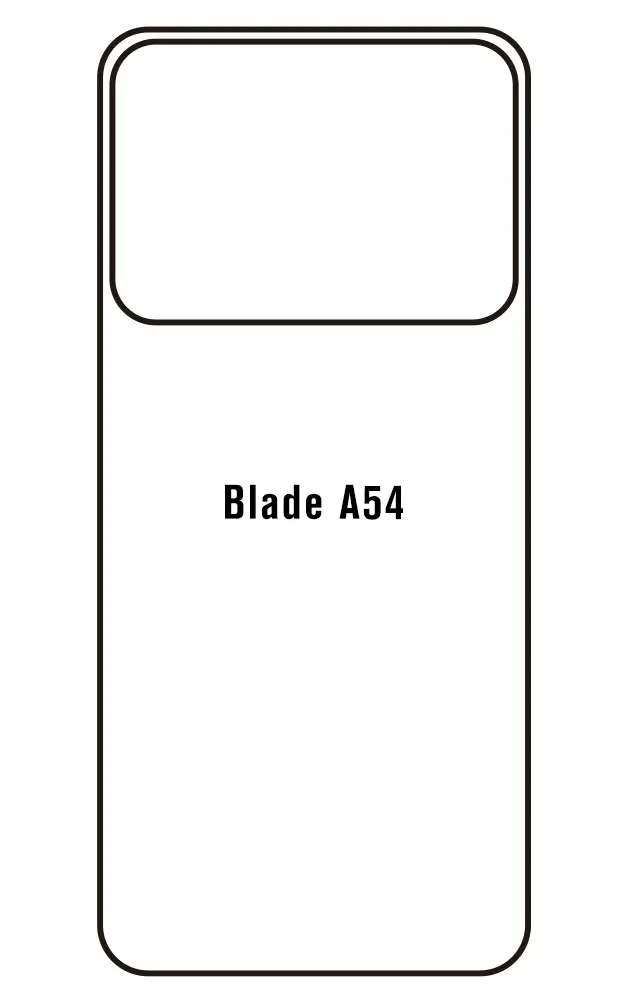 ZTE Blade A54 Zadní Hydrogel ochranná fólie