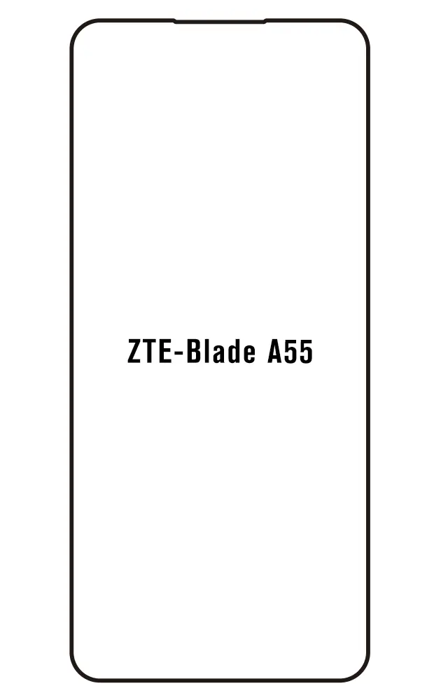 ZTE Blade A55 Přední Hydrogel ochranná fólie