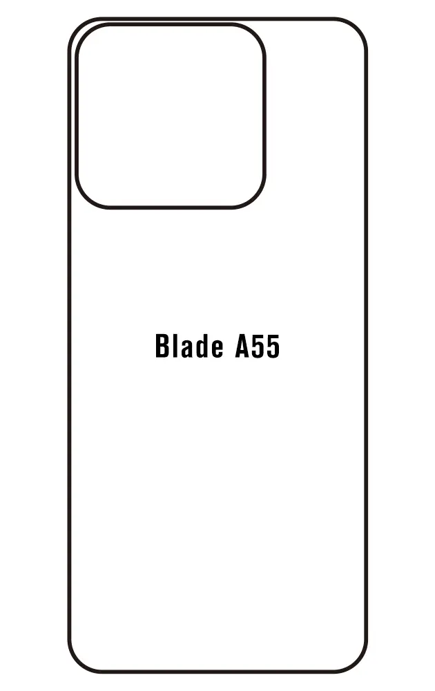 ZTE Blade A55 Zadní Hydrogel ochranná fólie