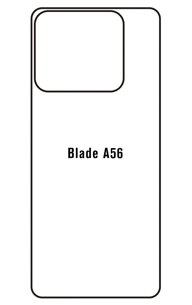 ZTE Blade A56 Zadní Hydrogel ochranná fólie