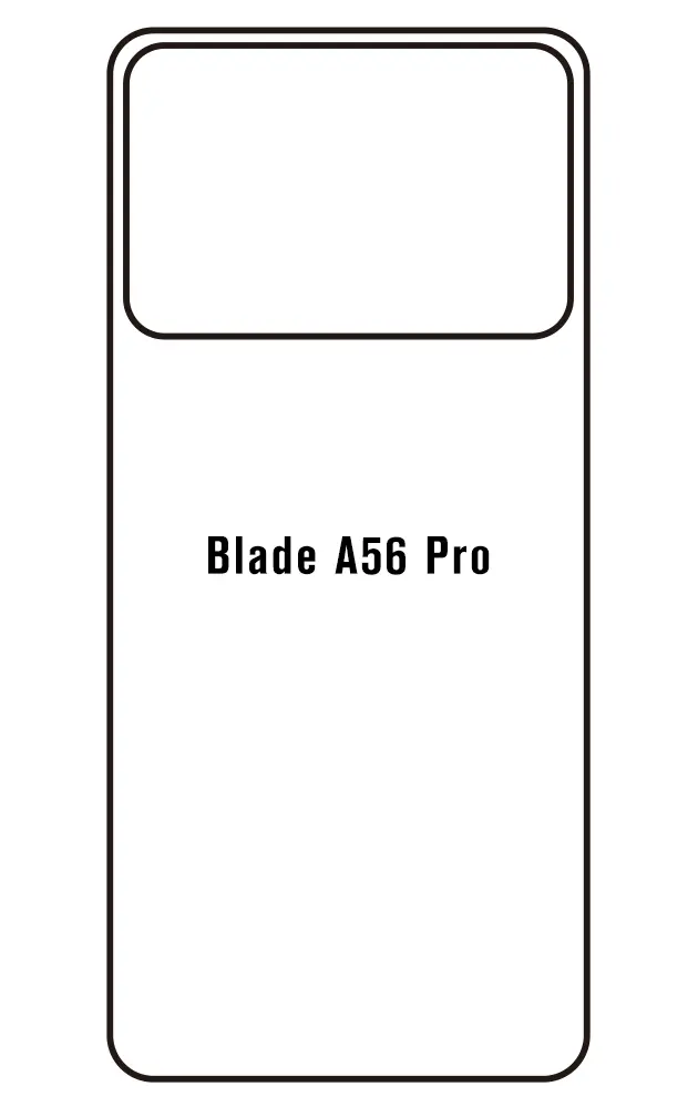 ZTE Blade A56 Pro Zadní Hydrogel ochranná fólie