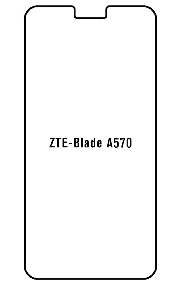 ZTE Blade A570 Přední Hydrogel ochranná fólie