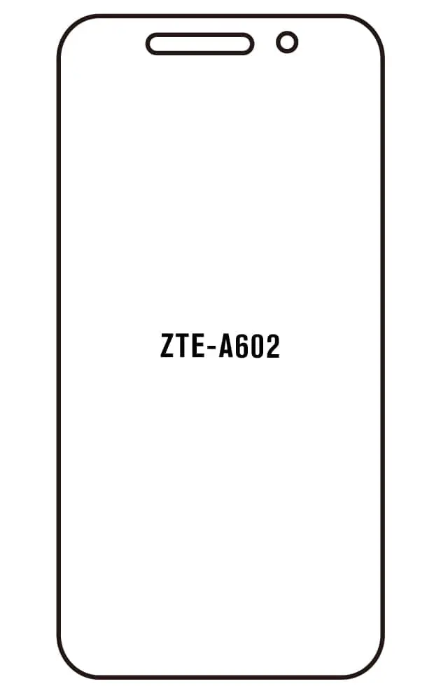ZTE Blade A602 Přední Hydrogel ochranná fólie
