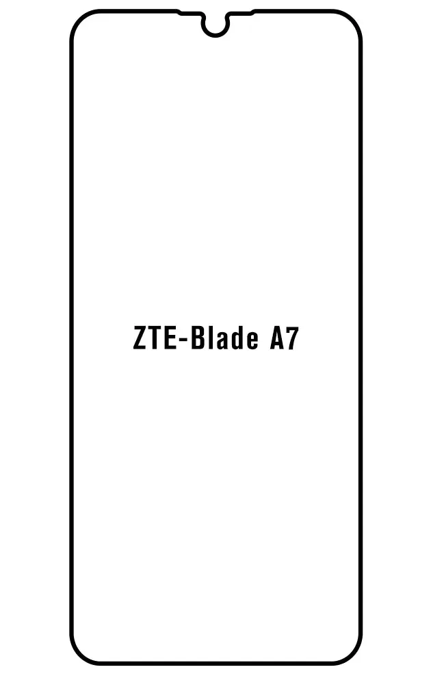 ZTE Blade A7 2020 Přední Hydrogel ochranná fólie