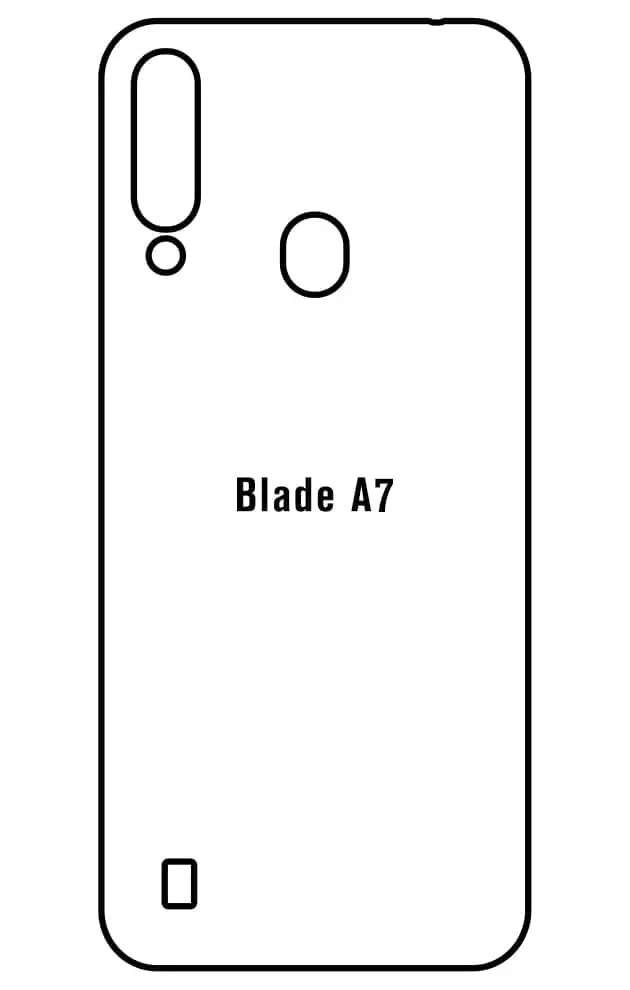 ZTE Blade A7 2020 Zadní Hydrogel ochranná fólie