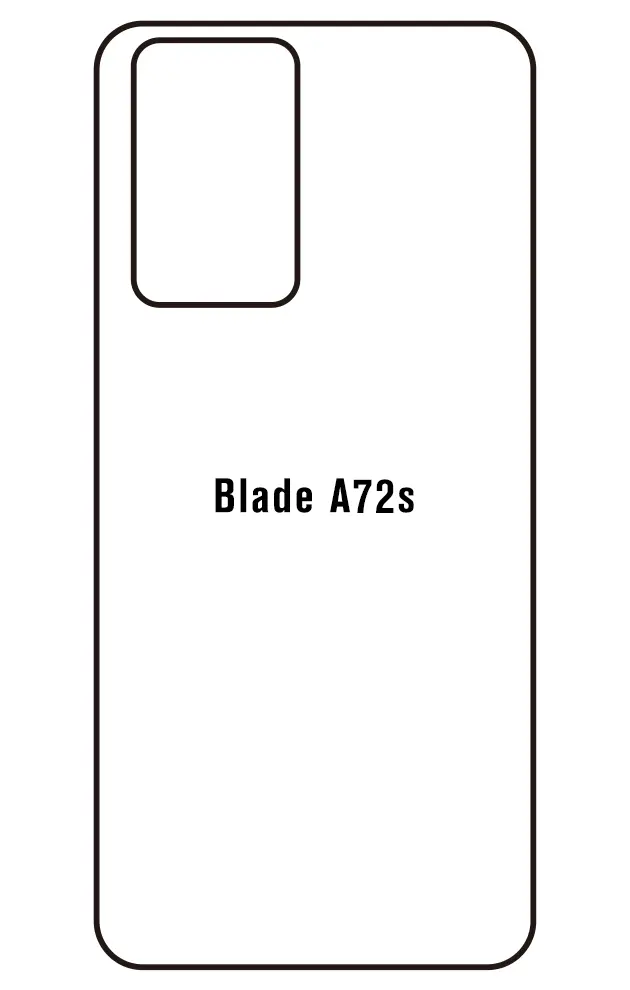 ZTE Blade A72s Zadní Hydrogel ochranná fólie