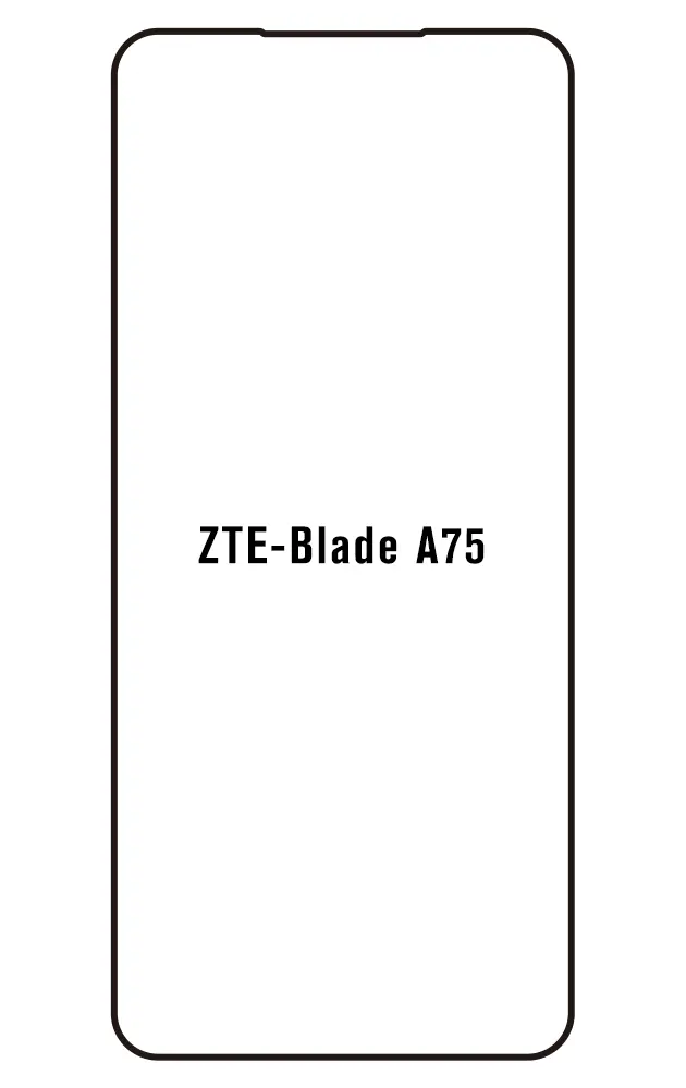 ZTE Blade A75 Přední Hydrogel ochranná fólie