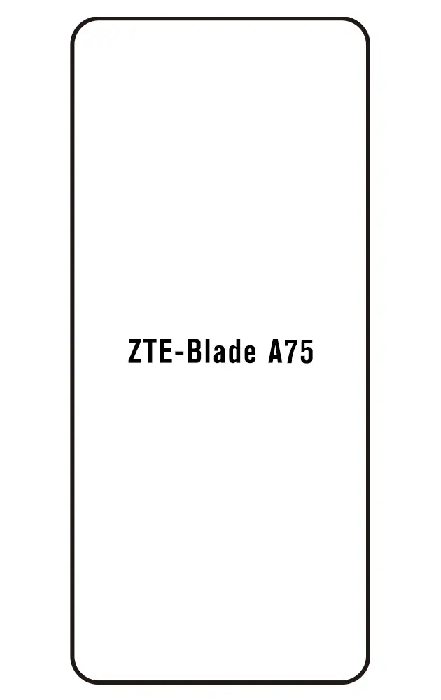 ZTE Blade A75 5G Přední Hydrogel ochranná fólie