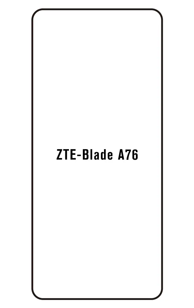ZTE Blade A76 Přední Hydrogel ochranná fólie